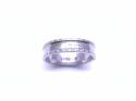 9ct White Gold Wedding Ring 4mm