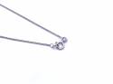 18ct Graduated Diamond Pendant & Chain