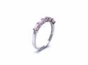 9ct White Gold Cubic Zirconia Ring