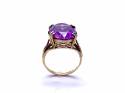 9ct Synthetic Sapphire Dress Ring