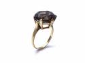 9ct Smokey Quartz Ring