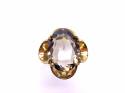 9ct Yellow Gold Smokey Quartz Ring