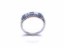 9ct White Gold CZ Eternity Ring