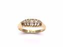 18ct Diamond 5 Stone Ring Birmingham