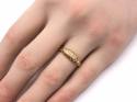 18ct Yellow Gold Diamond 5 Stone Ring