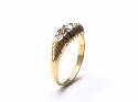 18ct Diamond 5 Stone Ring Birmingham 1903