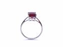 9ct Synthetic Ruby Solitaire Ring