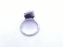 18ct White Gold Sapphire Hand Ring