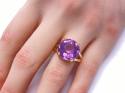 9ct Purple Stone Ring