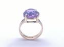 9ct Purple Stone Ring