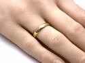 18ct Yellow Gold Plain Wedding Band 4mm