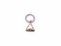 9ct Yellow Gold Triangle Earring Charm