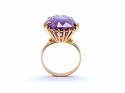 18ct Synthetic Sapphire Dress Ring