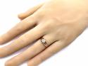 A Vintage 9ct Diamond Solitaire Ring London 1933