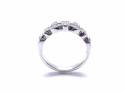 Platinum Diamond Double Row Eternity Ring 0.35ct