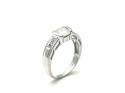 9ct White Gold Diamond Ring