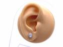 18ct Oval Diamond Cluster Earrings 0.60ct