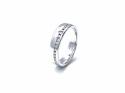 18ct White Gold Diamond Wedding Ring