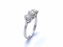 Platinum Diamond Ring App 1.60ct