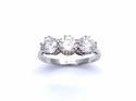 Platinum Diamond Ring App 1.60ct