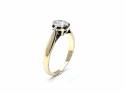 9ct Yellow Gold Diamond Solitaire Ring