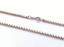 9ct Yellow Gold Box Chain 16 Inch