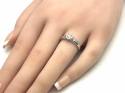 18ct White Gold Diamond Solitaire Ring