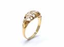 18ct Yellow Gold Diamond 5 Stone Ring