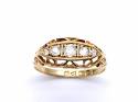 18ct Yellow Gold Diamond 5 Stone Ring