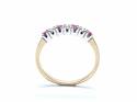 9ct Yellow Gold Ruby & Diamond Eternity Ring