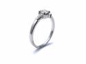 Platinum Diamond Solitaire Ring 0.34ct