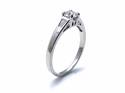 Platinum Diamond Solitaire Ring