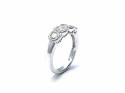 18ct White Gold 4 Stone Diamond Ring