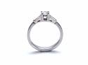 18ct White Gold Diamond Solitaire Ring