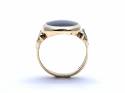 9ct Yellow Gold Tigers Eye Ring