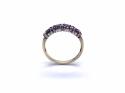 9ct Ruby & Diamond Eternity Ring