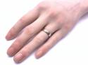 9ct 2 Colour Wedding Ring 4mm
