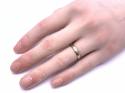 18ct 2 Colour Twist Wedding Ring 3.5mm