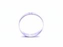 Palladium Diamond Wedding Ring 6mm