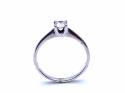 18ct White Gold Diamond Solitaire Ring