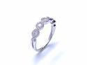 Platinum Diamond Eternity Ring 0.43ct