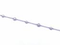 18ct White Gold Diamond Bracelet 0.58ct