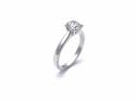 18ct White Gold Diamond Solitaire Ring 1.12ct