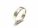 9ct Yellow Gold Slight Court Wedding Ring 5mm T