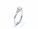 Platinum Diamond Solitaire Ring