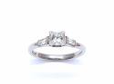Platinum Diamond Solitaire Ring