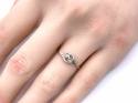 Diamond Two Stone Ring