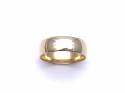 9ct Yellow Gold Wedding Ring 6mm