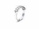 18ct White Gold Diamond Eternity Ring 0.79ct