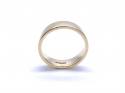 9ct Yellow Gold Soft Court Wedding Ring 6mm